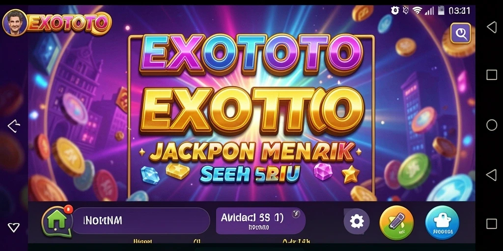 Screenshot gameplay EXOTOTO yang menunjukkan keseruan permainan Slot.