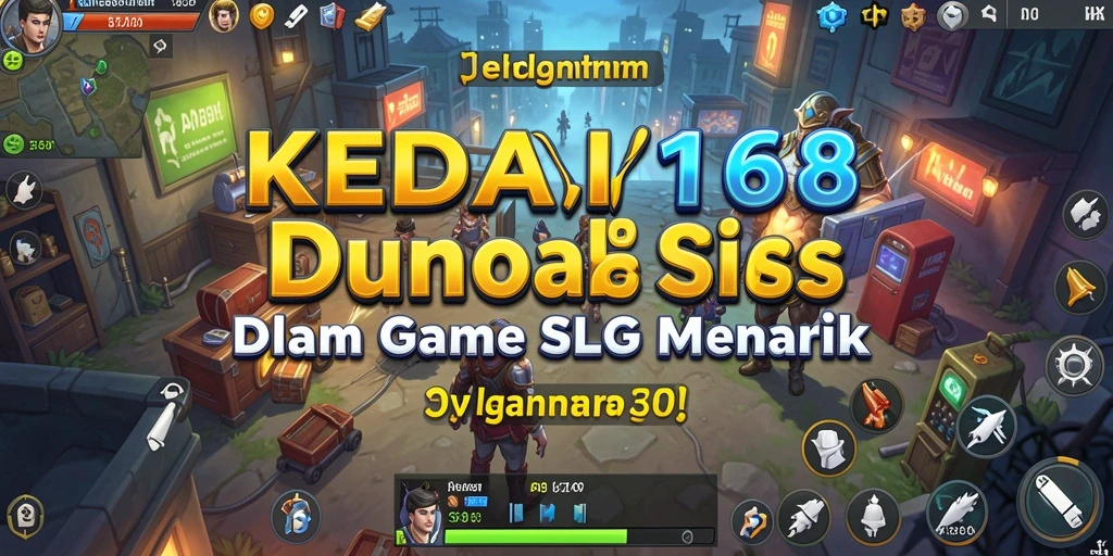 Tampilan gameplay KEDAI168 menunjukkan keseruan mengelola kedai.