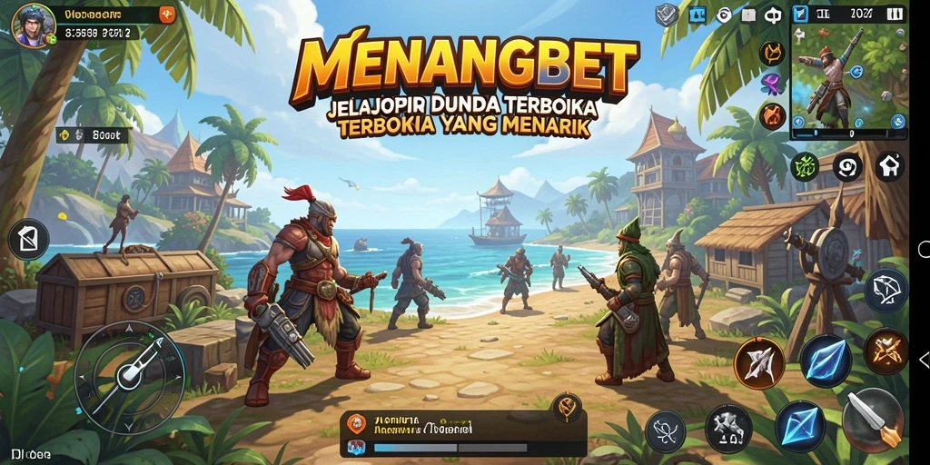 Tampilan gameplay seru dalam dunia terbuka MENANGBET.